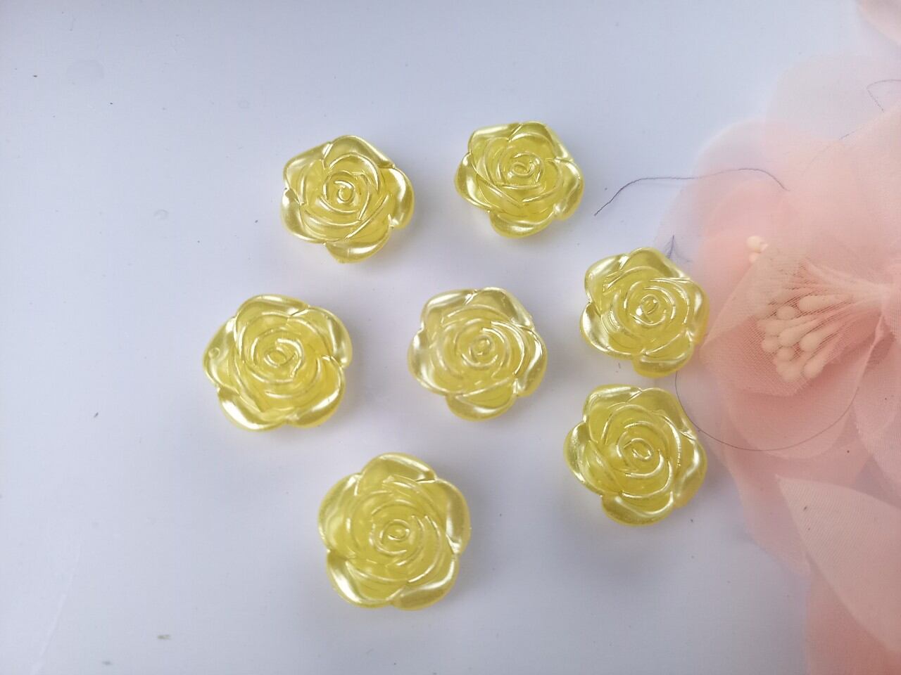 Set 20 hạt cườm hoa