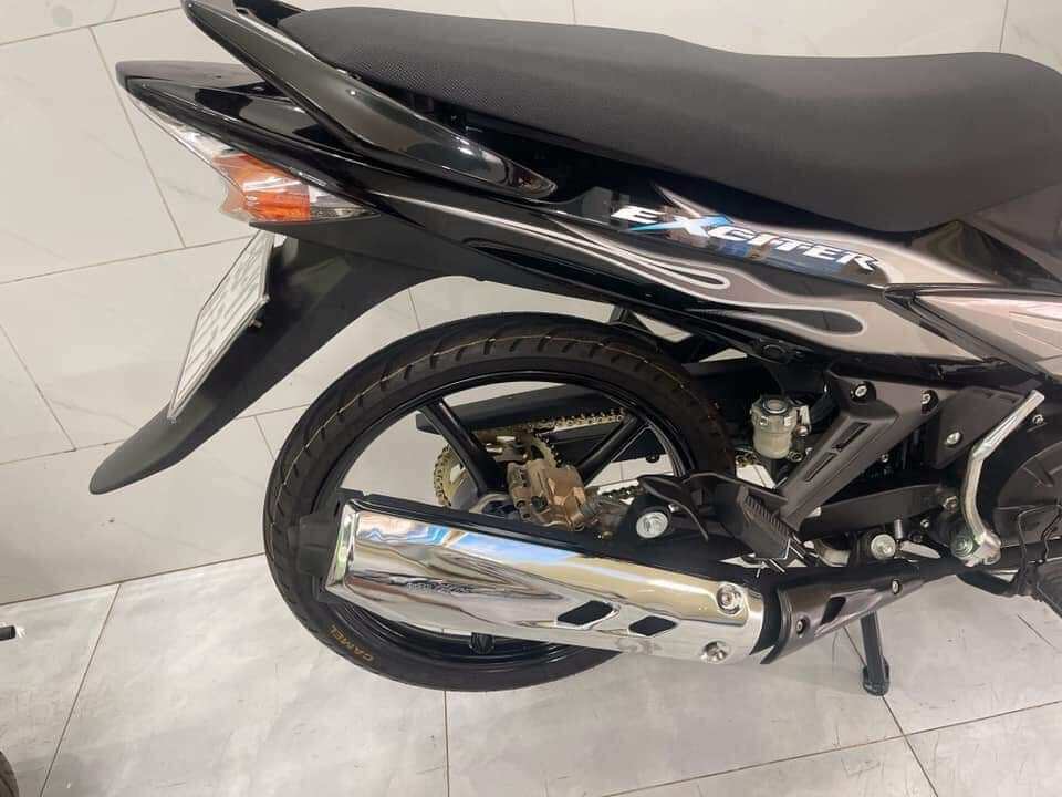 Tem rời Ex 2010 lửa dán xe đen bạc