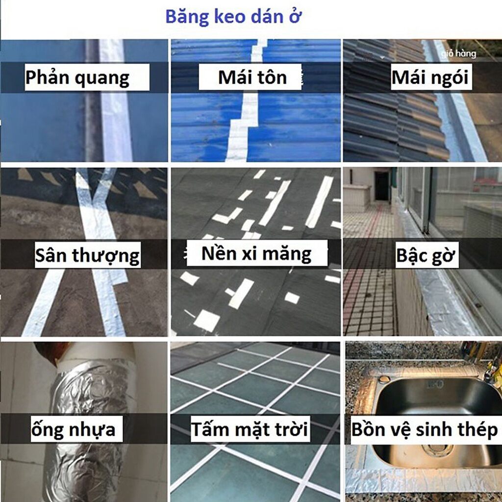 KEO CHỐNG DỘT X2000 CUỘN DÀI 5M BẢN RỘNG 5CM