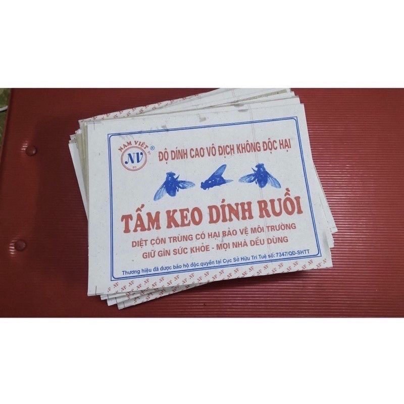 Sỉ 50 keo dính ruồi. Bẫy dính ruồi hàng siêu dính giá rẻ