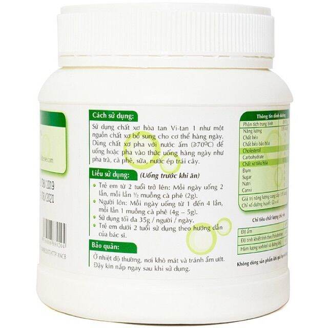 Chất xơ hòa tan vi-tan1(200g)