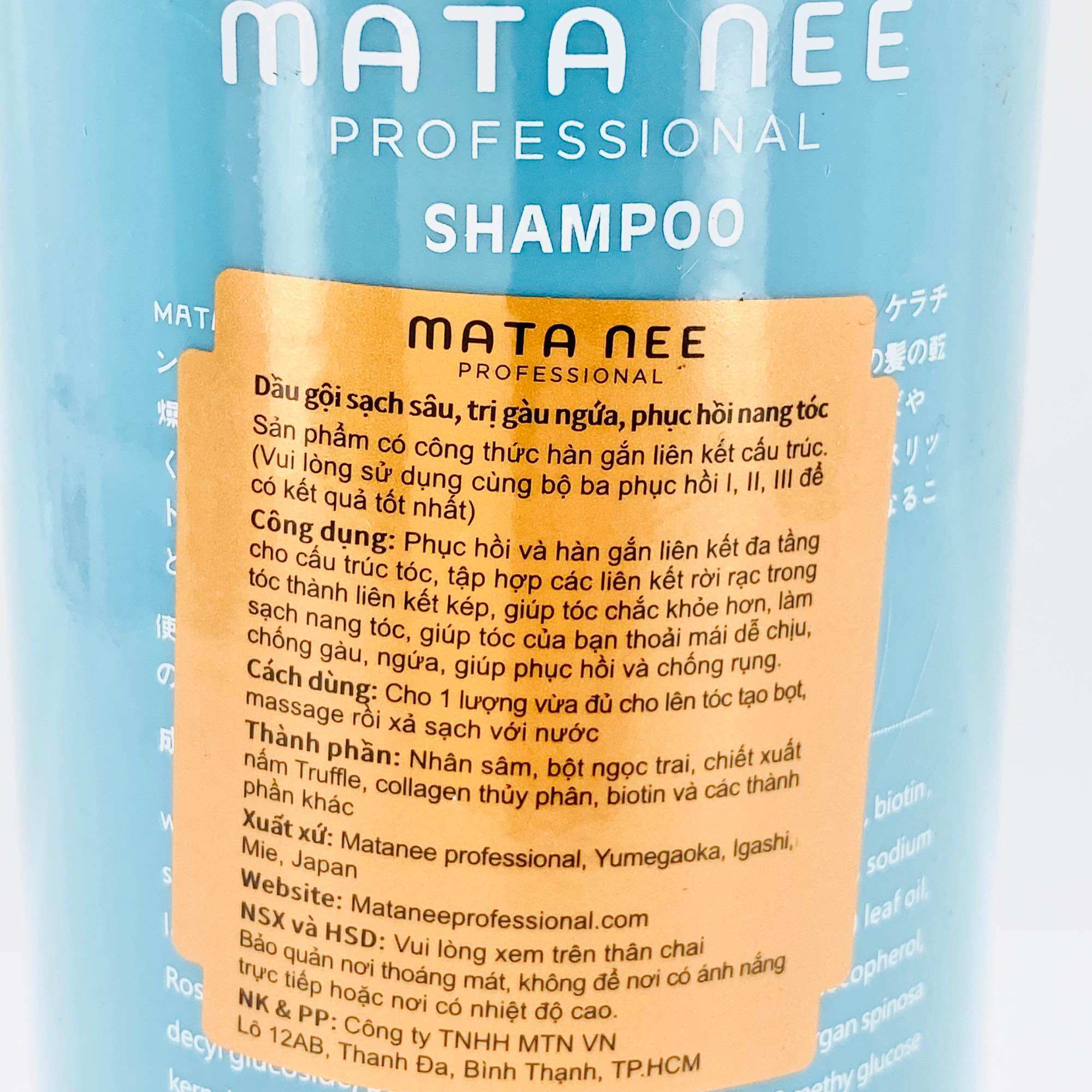 Dầu Gội Xả Mata Nee 500ml - 1000ml