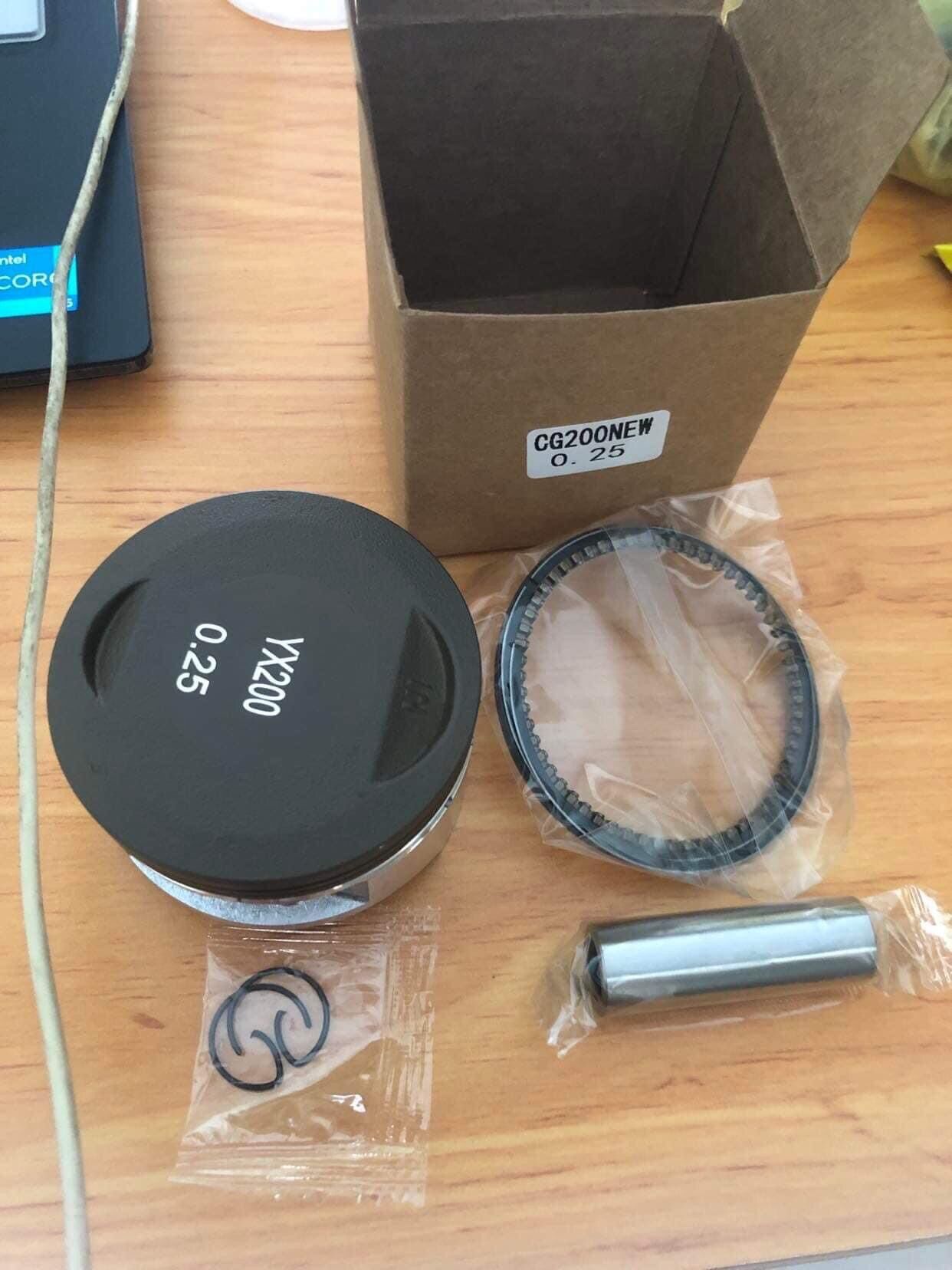 Bộ piston bạc chống cháy các loại xe ba gác xe ba bánh