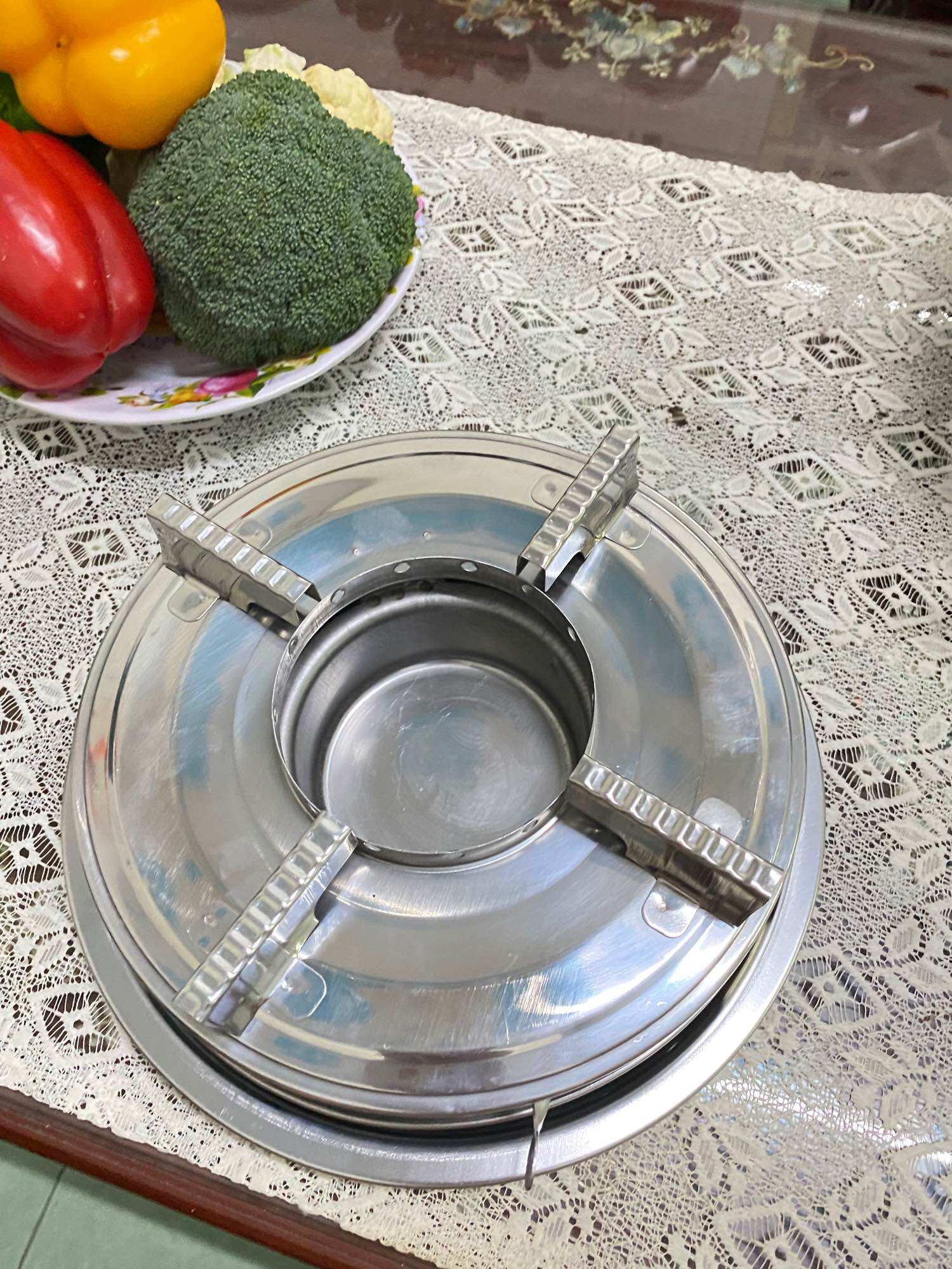 Bếp cồn ,bếp cồn chắn gió inox siêu rẻ siêu