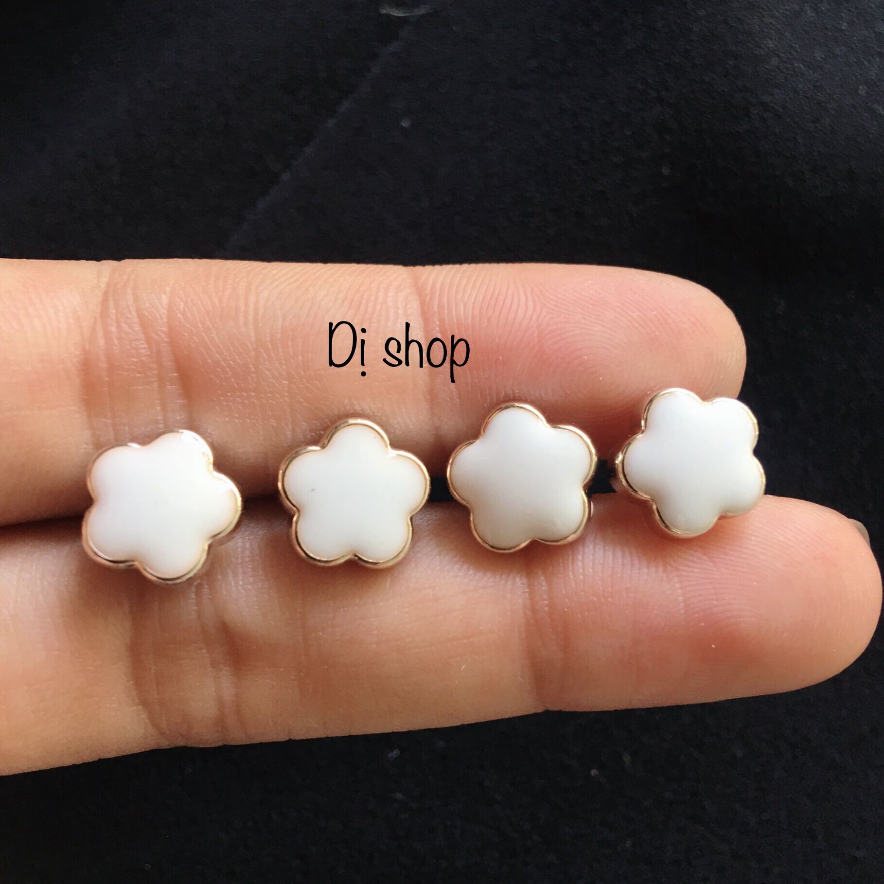 (N012) set 10 NÚT HOA SƠ MI ĐẾ LỒI SIZE 1.3cm
