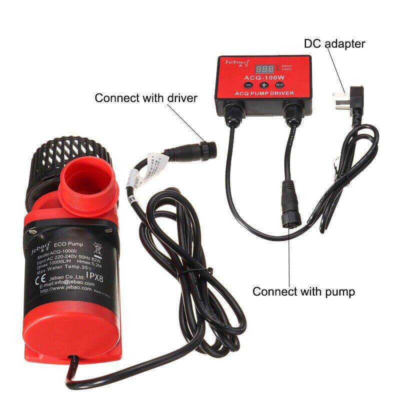 Máy Bơm JEBAO DCQ 6000 Điều Chỉnh Chế Độ