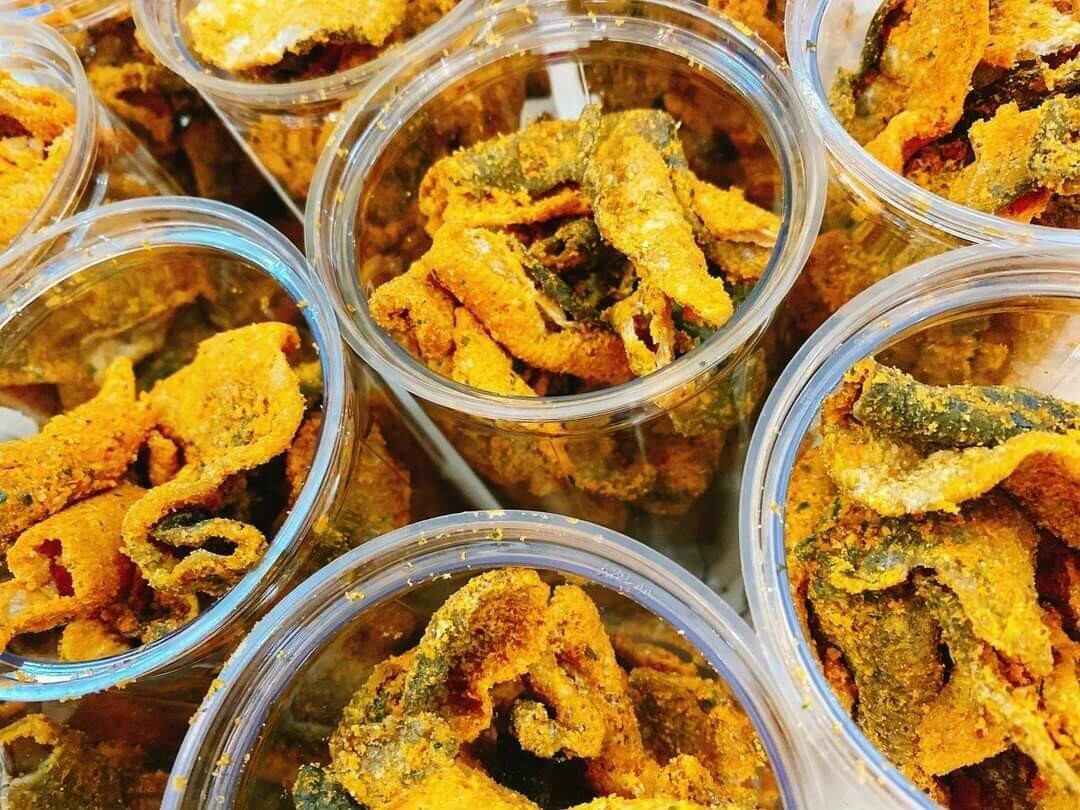 hũ pet 250g da cá trứng muối