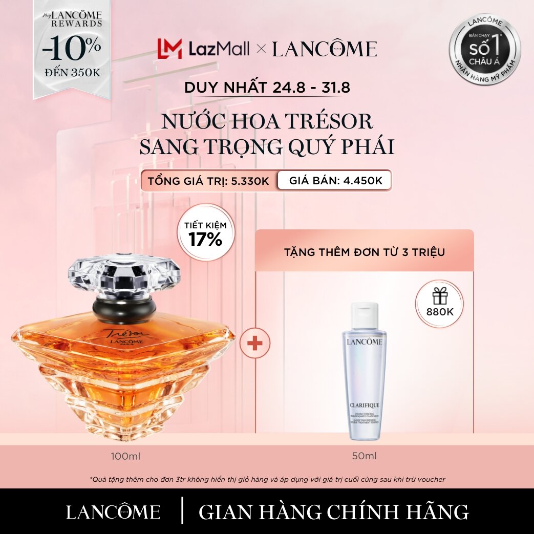 Nước hoa lancôme tresor edp 100ml