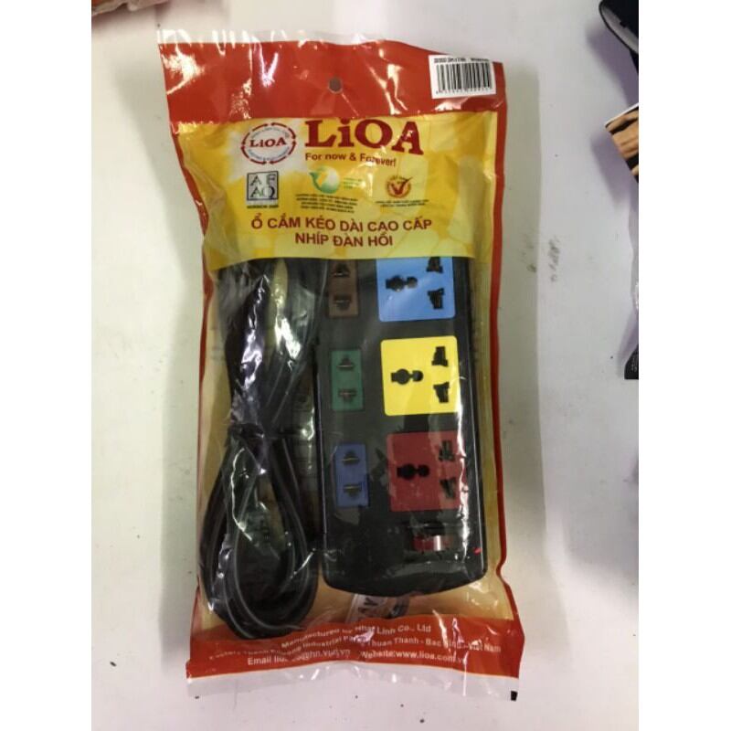 Ổ cắm điện Lioa nhiều loại rắc cắm