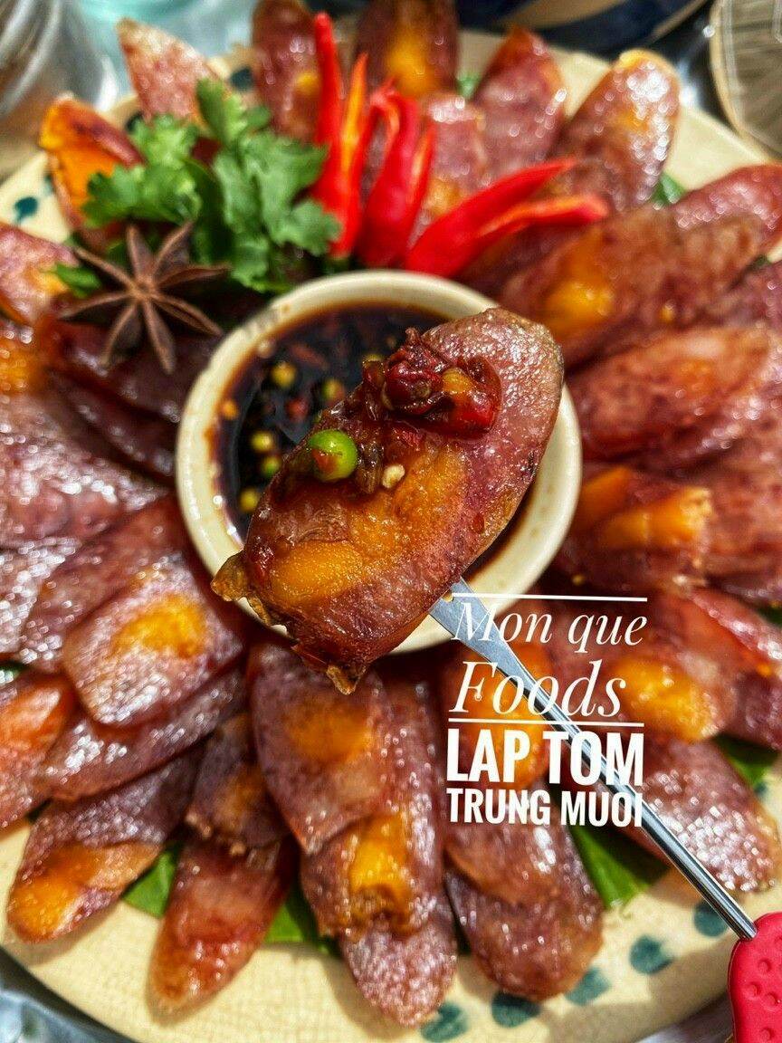 Lạp xưởng tôm trứng muối 1kg