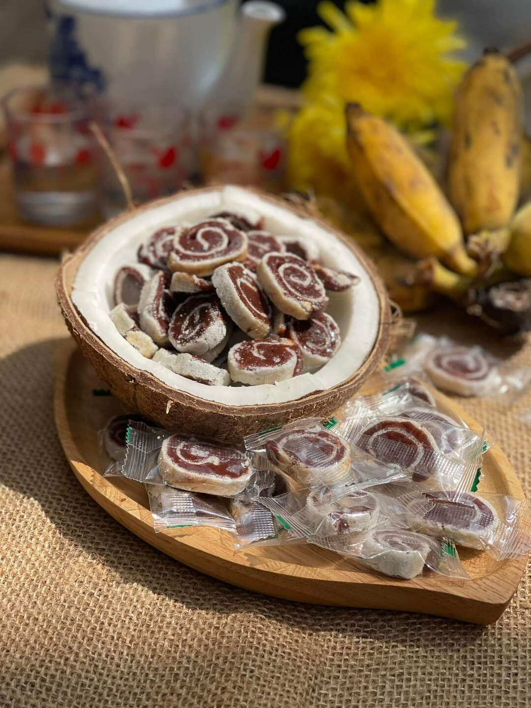 Kẹo chuối tươi Hồng Vân 500g