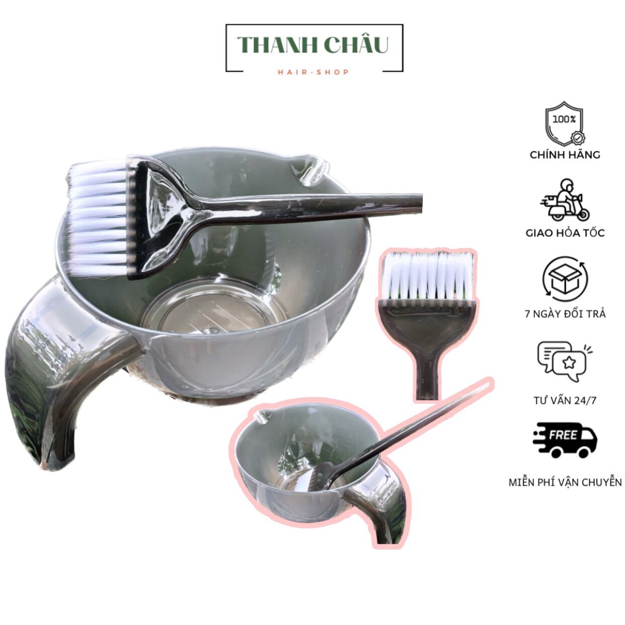 Lược nhuộm 2 đầu / 1 đầu tony&guy