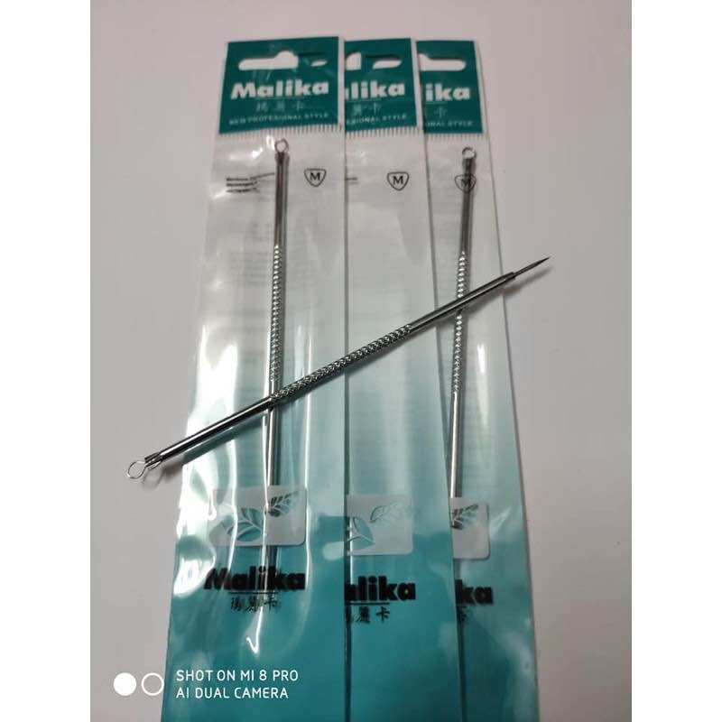 Que nặn mụn malika loại 1.combo 10 que nặn mụn chính hãng