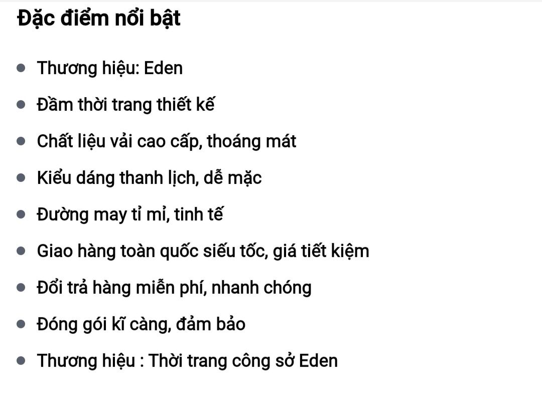 Đầm suông - thời trang Eden - màu hồng - Size S