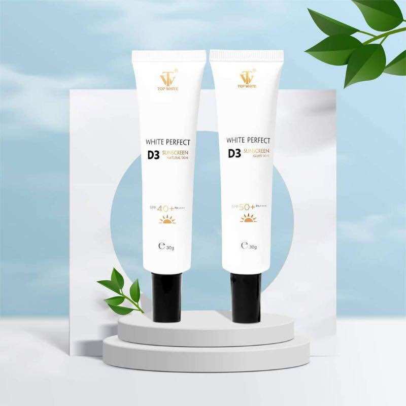 Kem chống nắng d3:40+ TopWhite