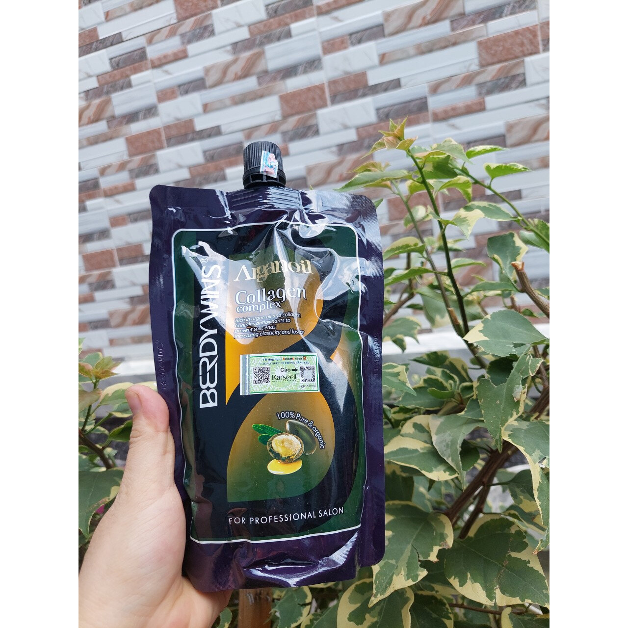 Kem ủ hấp tóc phục hồi tóc hư tổn tái tạp cấu trúc tóc, hương nước hoa 500ml