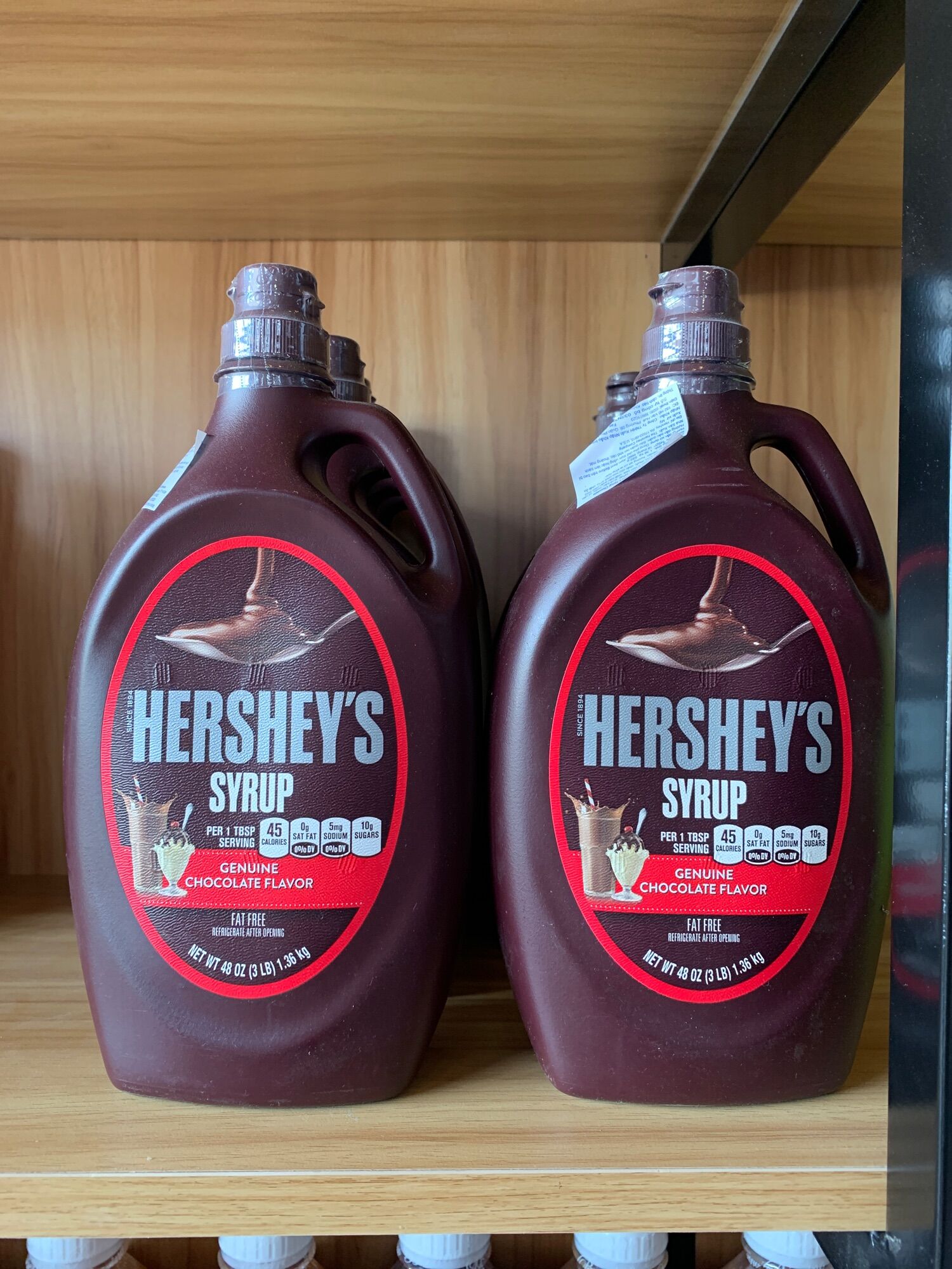 Sốt socola hershey's syrup chai 1.36kg
