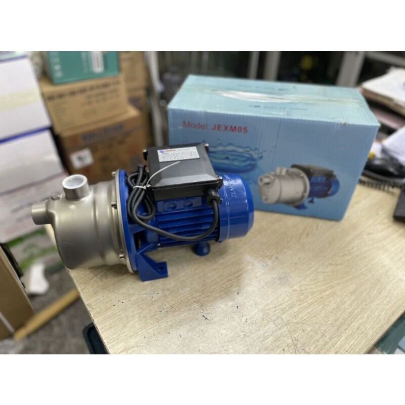 Máy bơm nước con lợn đầu Inox JEXM5 0.37kW