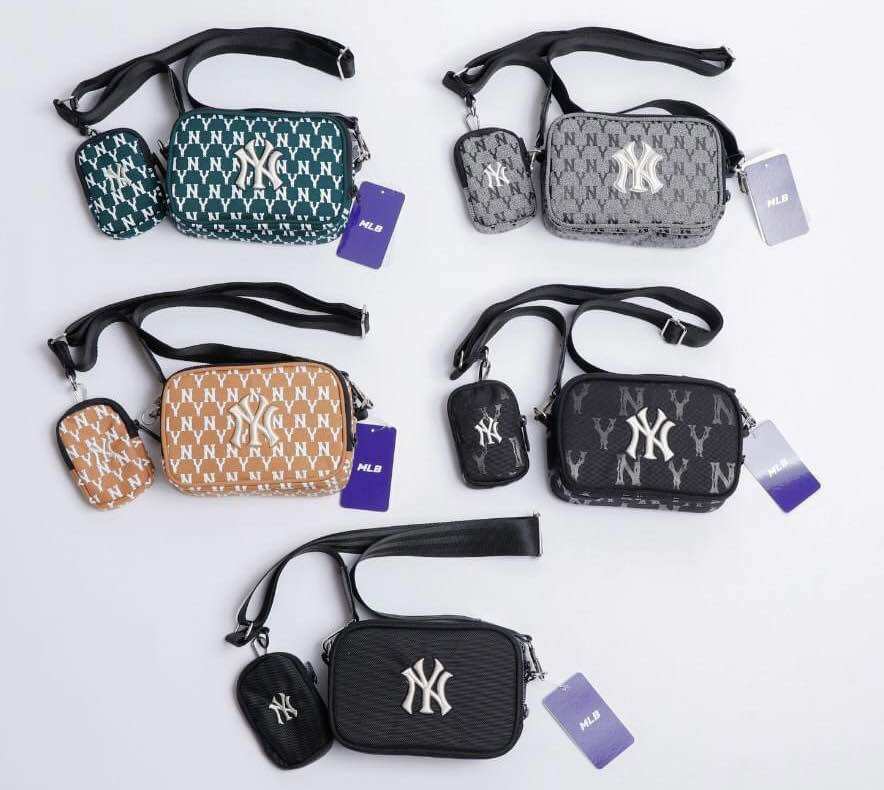 Combo túi đeo chéo mlb nữ -tổng hợp 5 màu