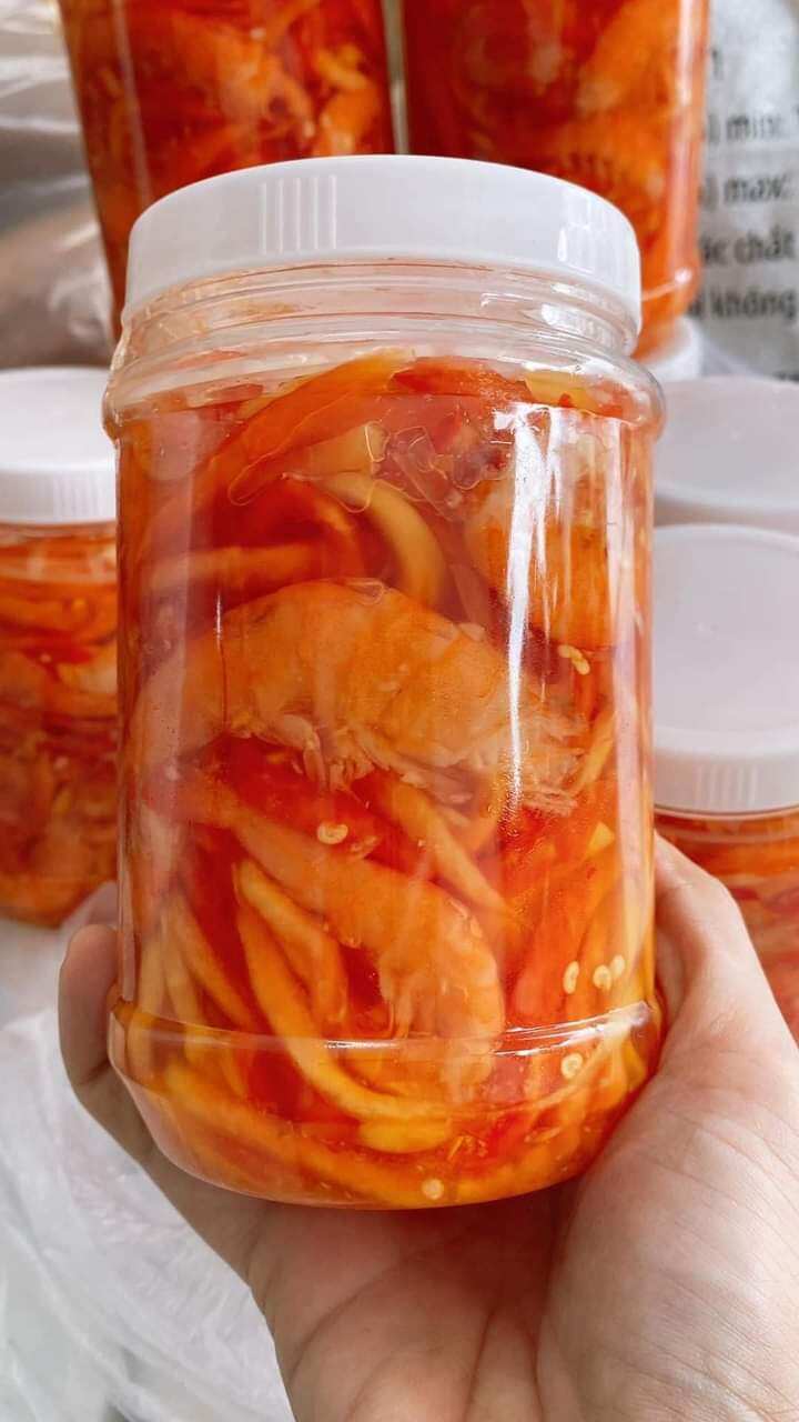 500g mắm tép trộn đu đủ