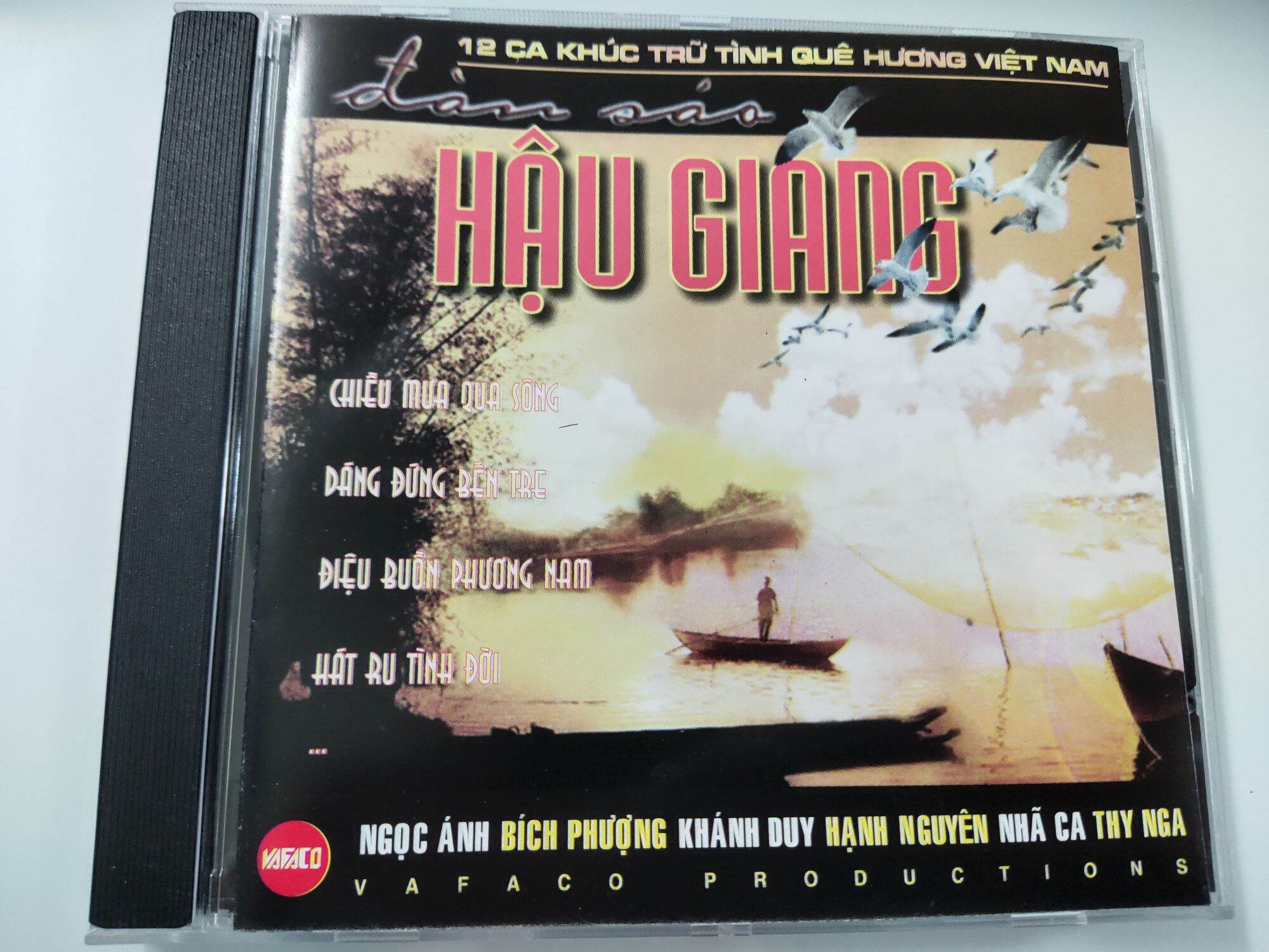 Cd - đàn sáo hậu giang