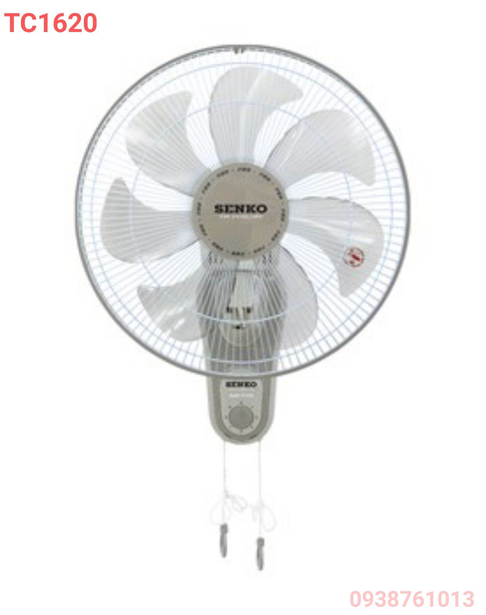 [HCM] QUẠT TREO TƯỜNG 2 DÂY SENKO TC1620