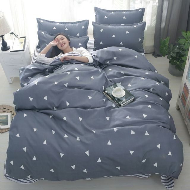 Ga trải giường Cotton poly bốn mùa đủ size