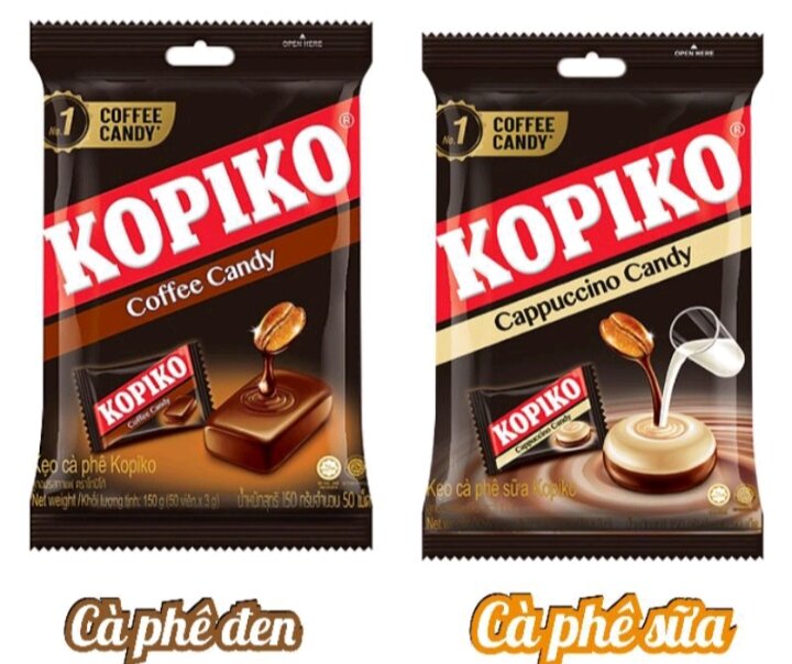 Kẹo Kopiko Coffee 140g ( 40 viên x 3,5g)