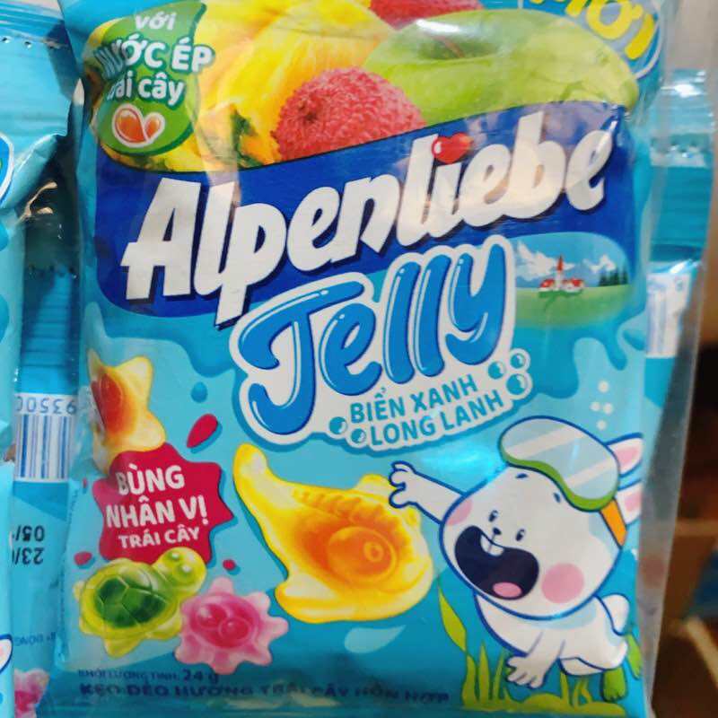 Bịch 24 gói kẹo dẻo jelly alpenliebe