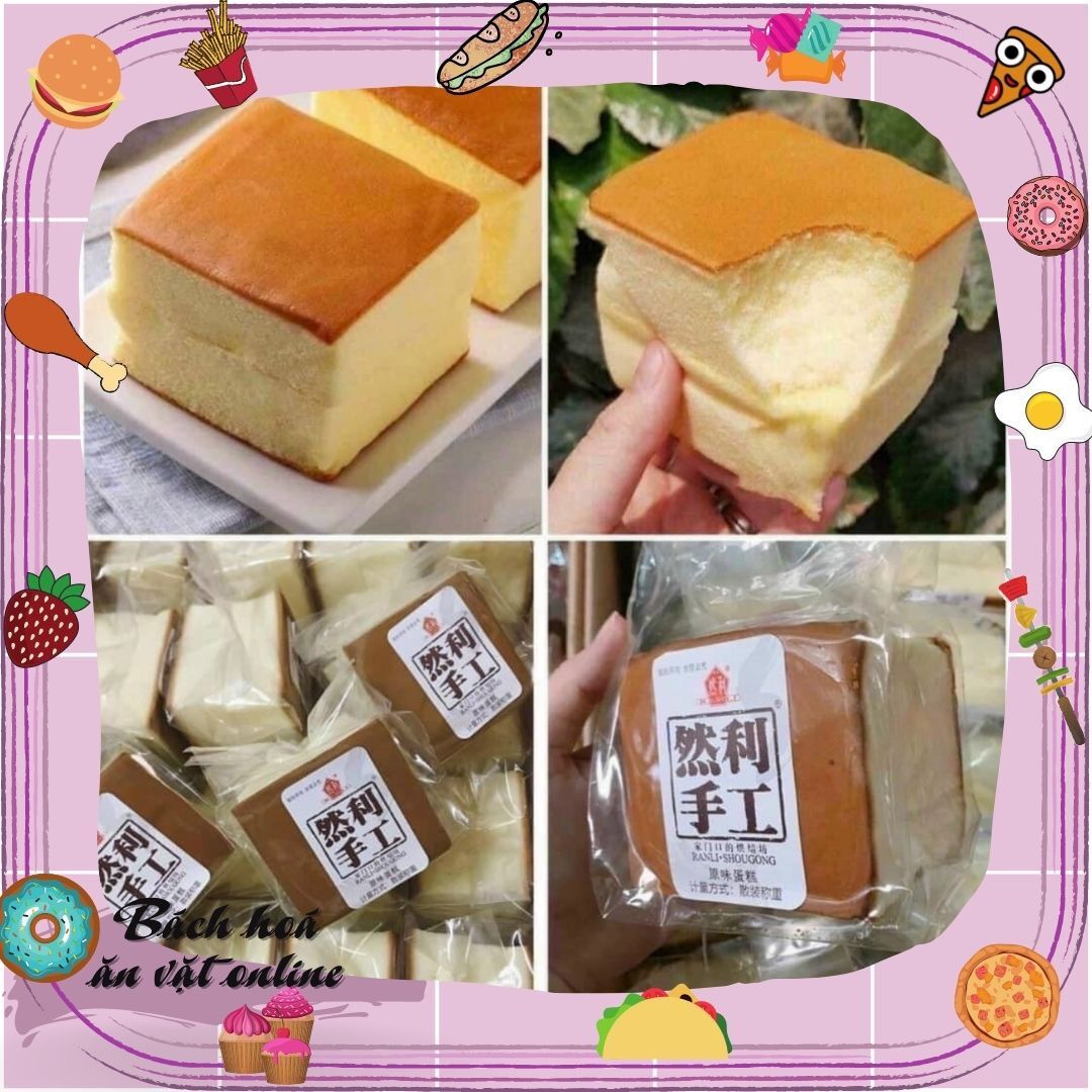 1 cái bánh bông lan mông to đài loan