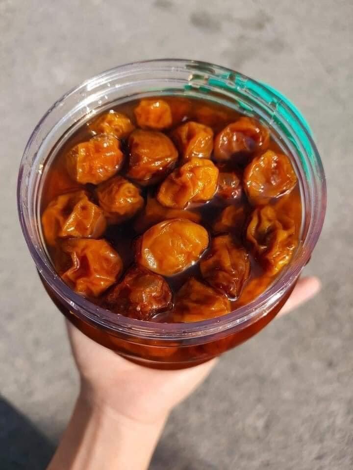 1kg1 mơ ngâm đường phèn, mơ ngâm giải nhiệt mùa hè