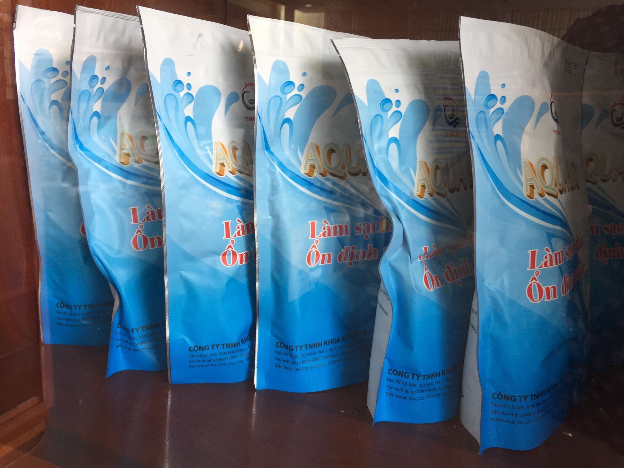 Aqua bio ( làm sạch đáy, ổn định nước) gói 500gr