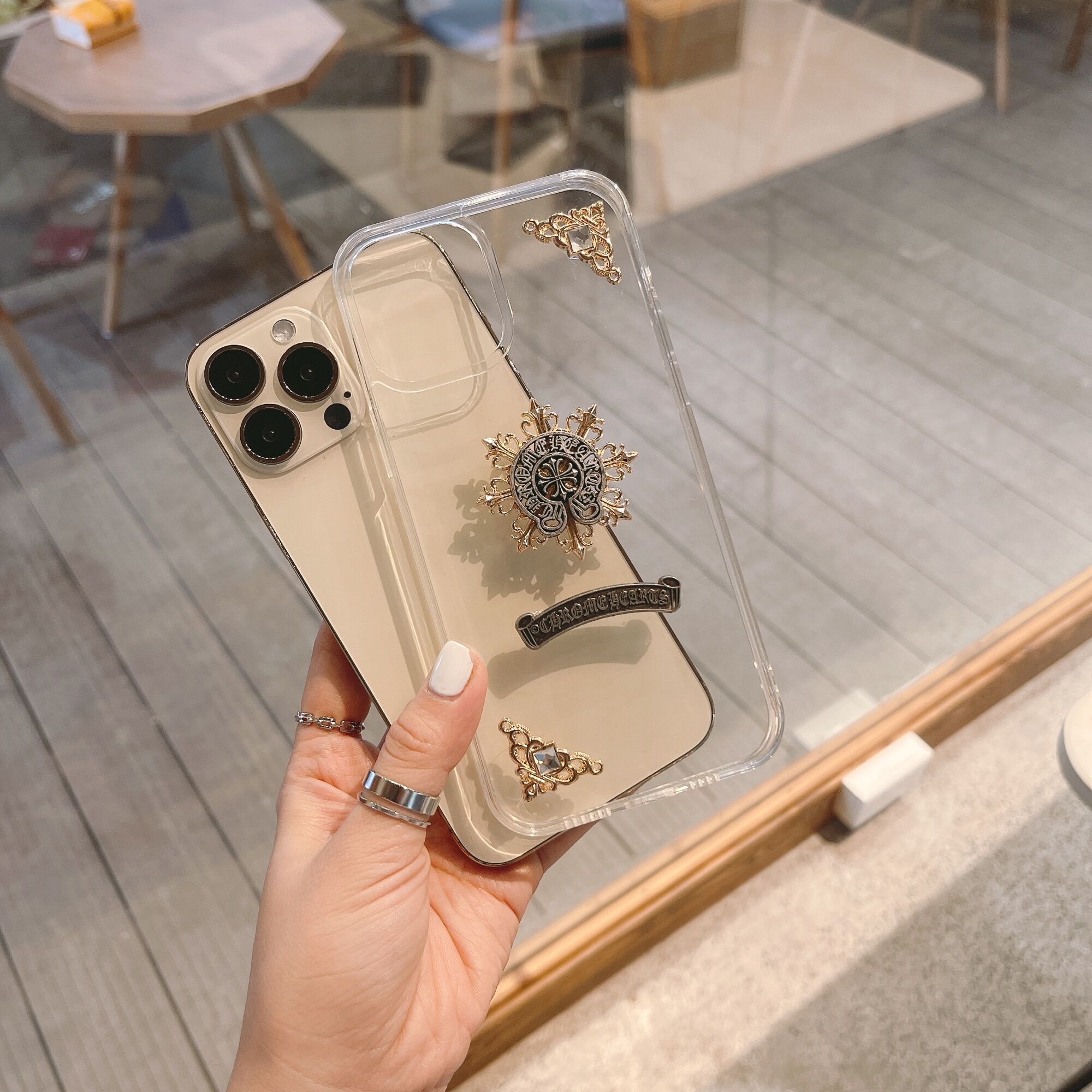 Ốp lưng iphone CHROME HEART SANG CHẢNH
