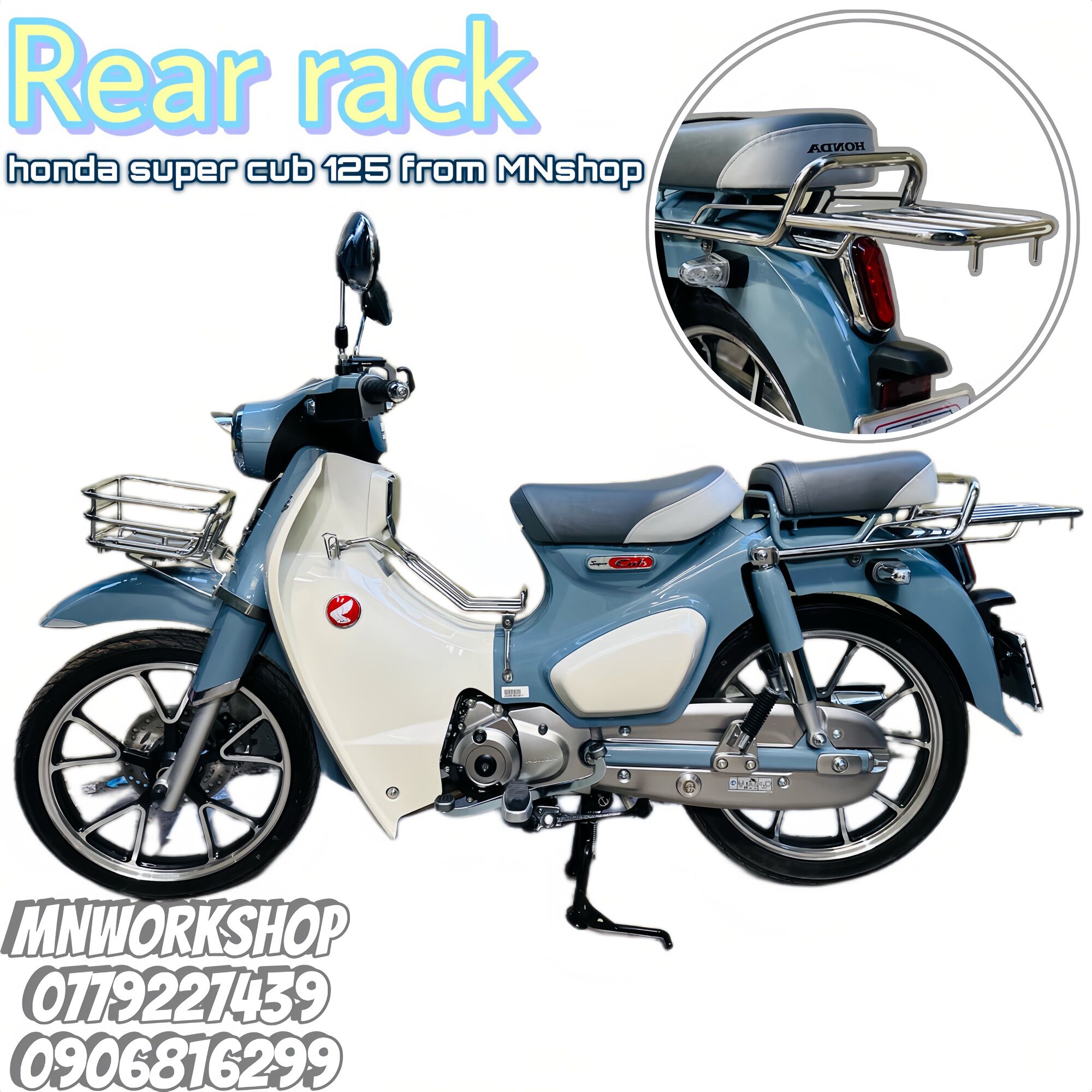 BAGA ĐUÔI SUPER CUB 125 - DÀI