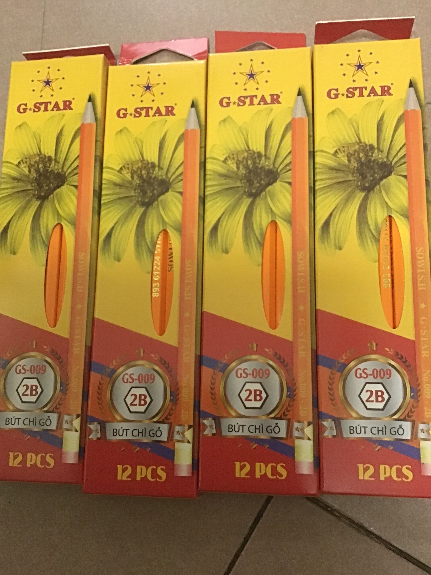 Combo 12 cây Bút chì G Star