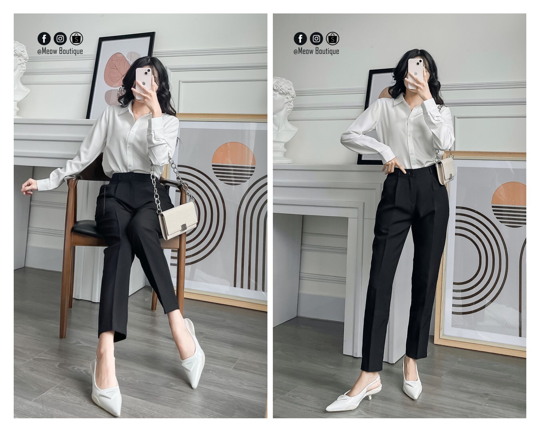 Quần tây công sở nữ