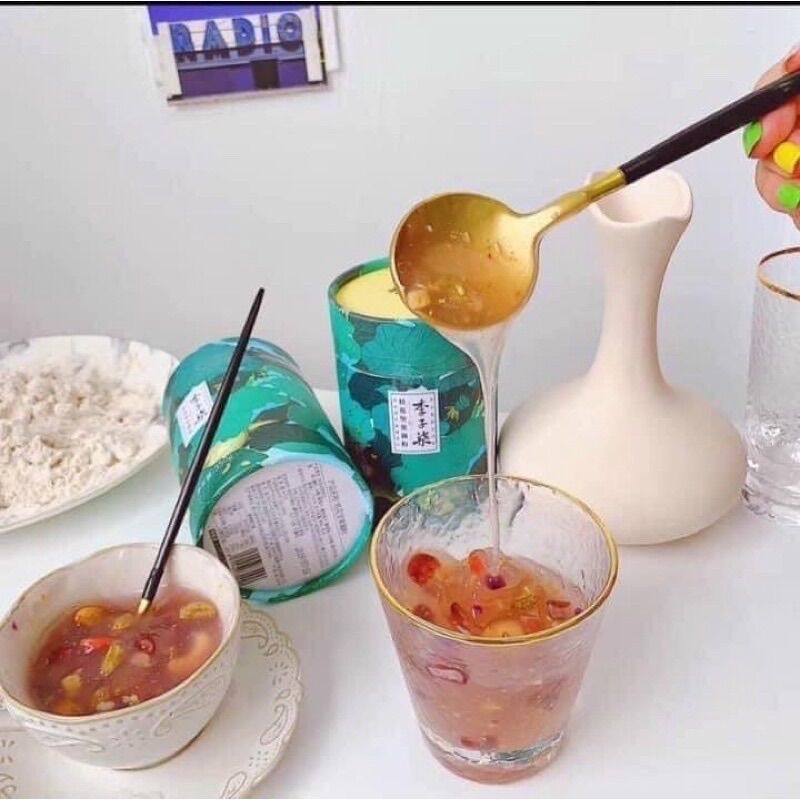 [CÓ SẴN] Chè củ sen quế hoa hạnh nhân Lý Tử thất 500gr