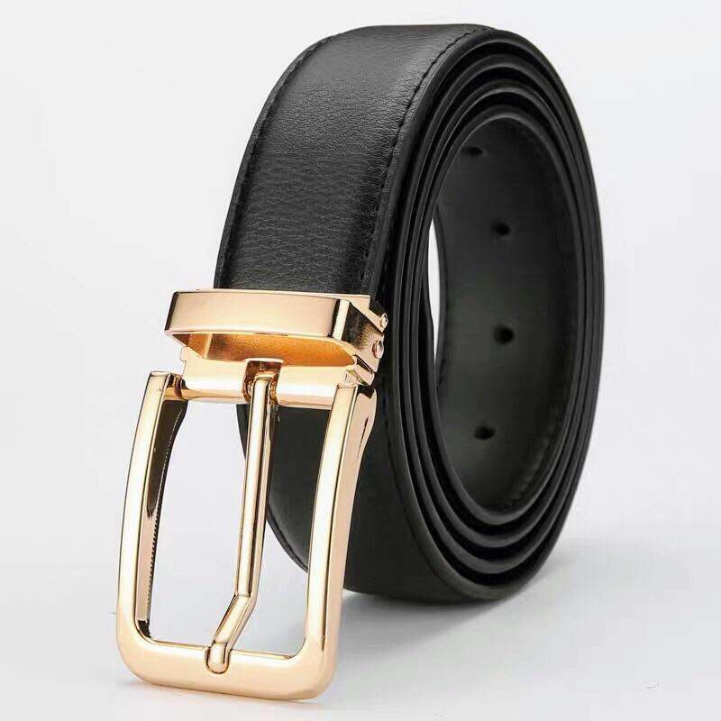 Thắt Lưng Nam Dây Lưng Dây Nịt Nam Cao Cấp Mặt Khóa Kim Nguyên Khối K025 Phong Cách Thời Trang Hàn Quốc Lịch Lãm