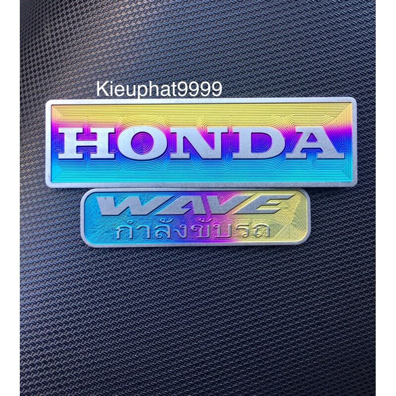 Tem Titan Honda Wave Thái Dán Baga và Nhiều Vị Trí Khác