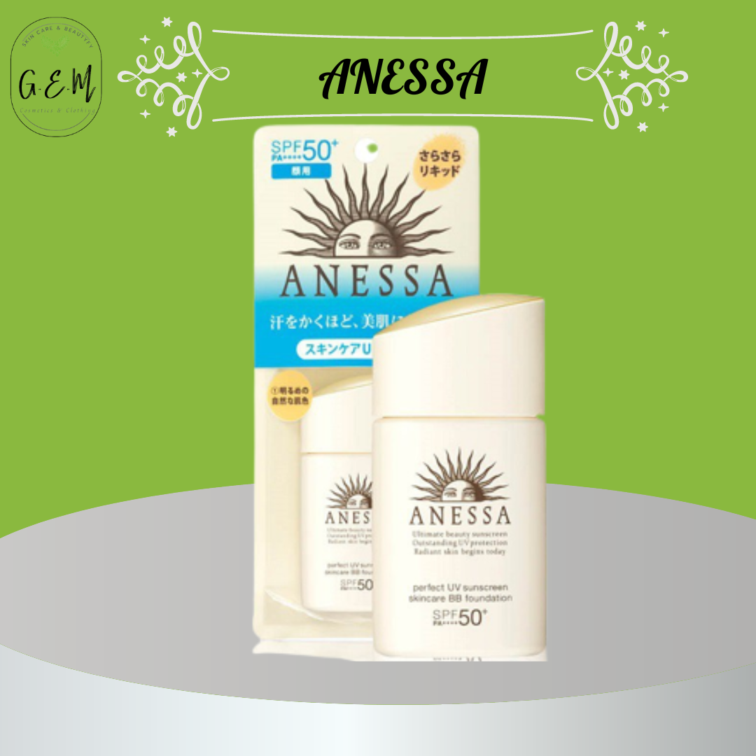 Kem nền trang điểm anessa bb chống nắng dưỡng da spf 50+ pa++++ - 25ml