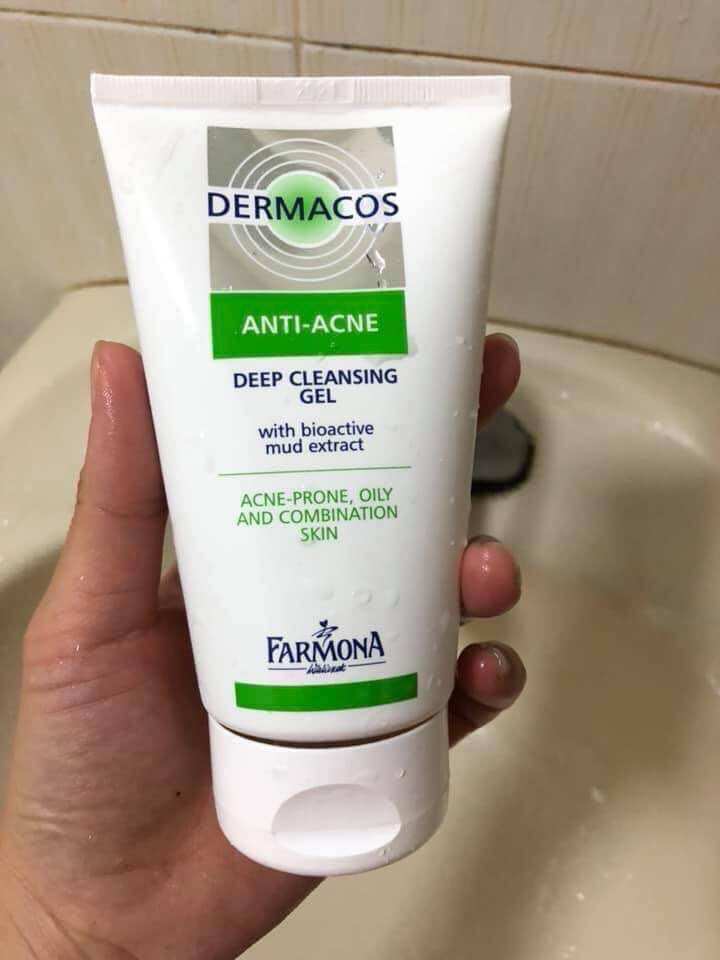 Sữa Rửa Mặt Dermacos Cho Da Dầu, Da Mụn