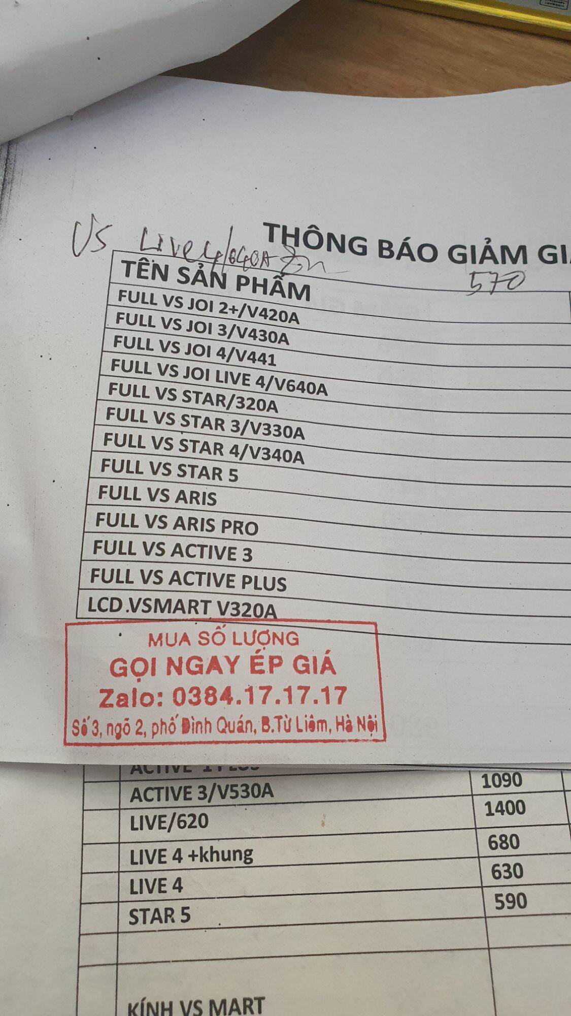 màn hình Vsmart Aris pro