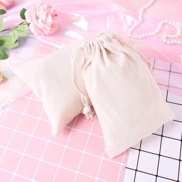 Túi vải dây rút 12*20cm, đựng qùa, đồ tiện ích....