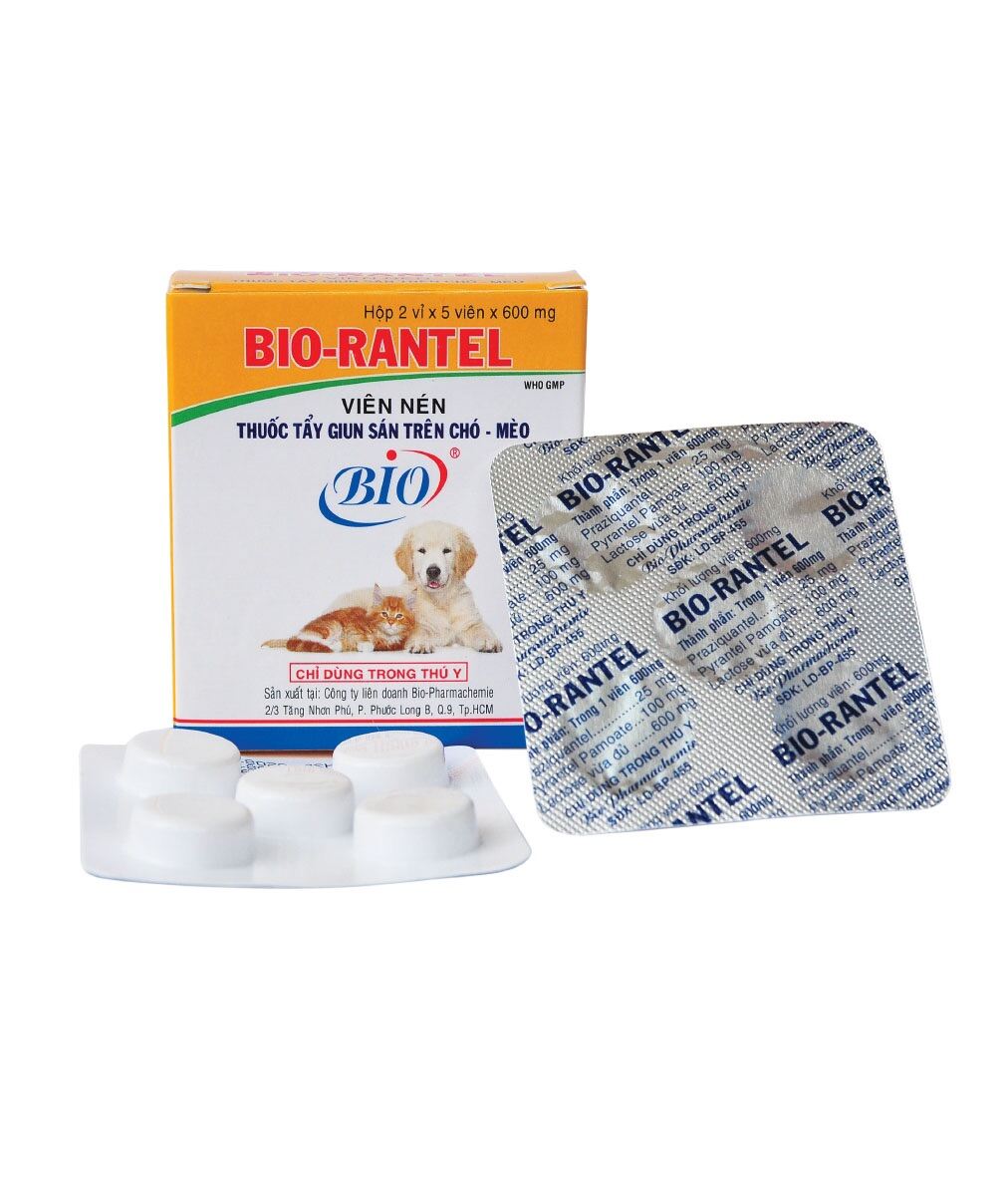 1 viên sổ giun cho chó mèo