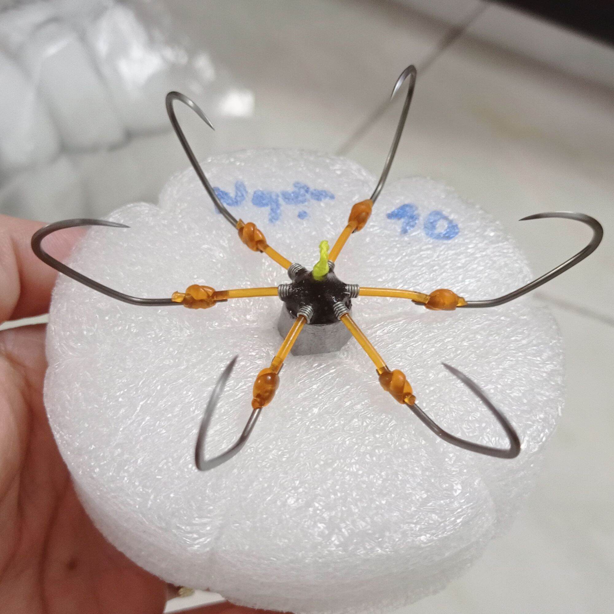 Lưỡi câu lục số 10 dáng ngựa, mác, thúng