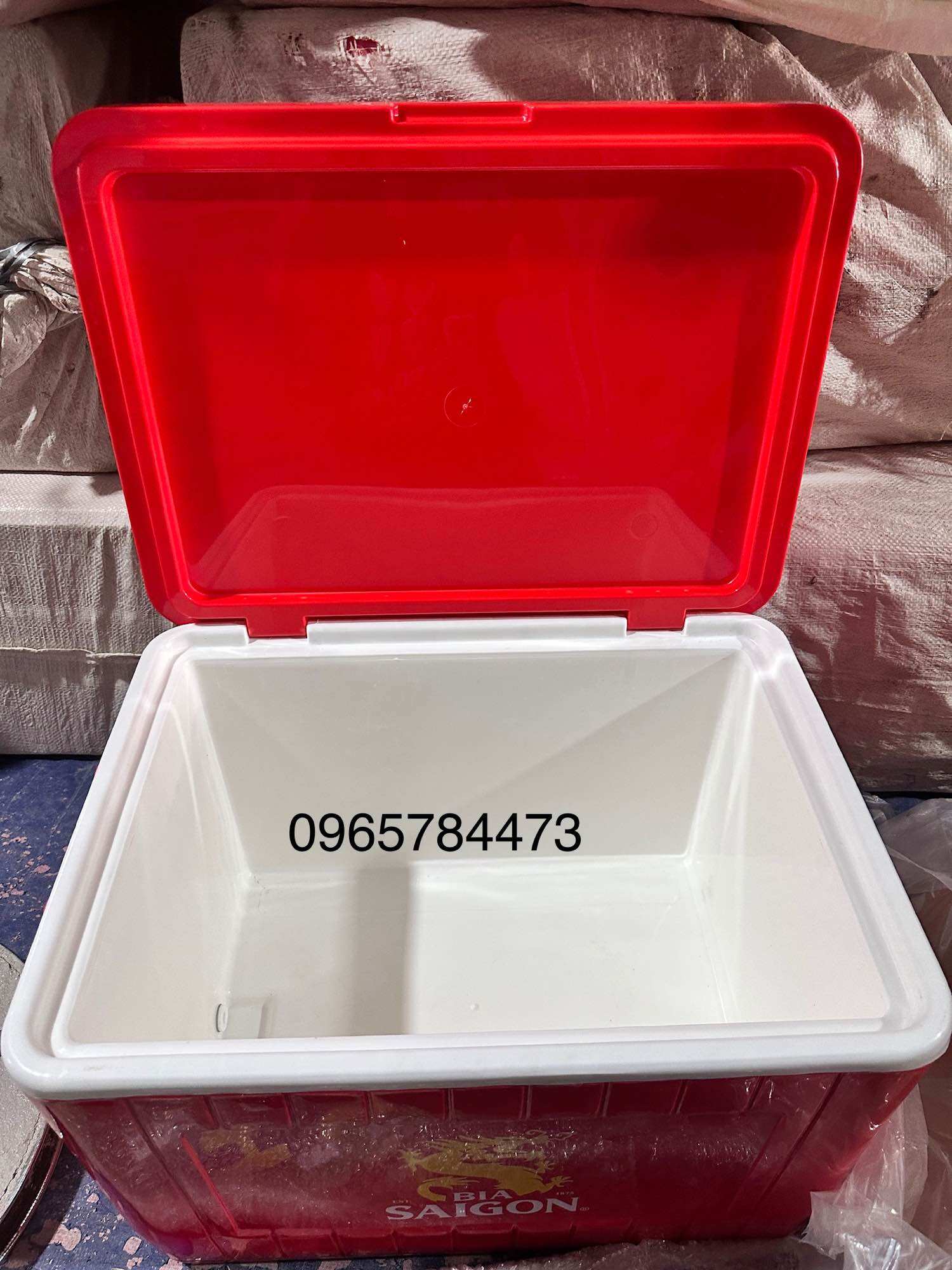 Thùng đá lớn 85 lít hkm nguyên tem