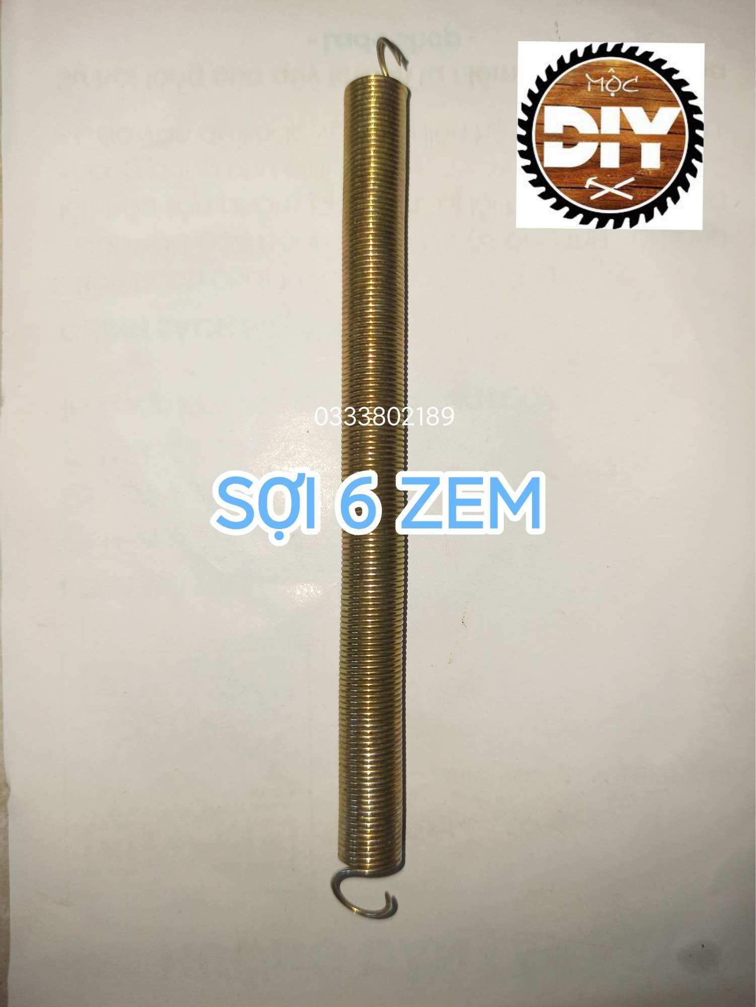 Lò xo kéo phi 8, dài 97mm