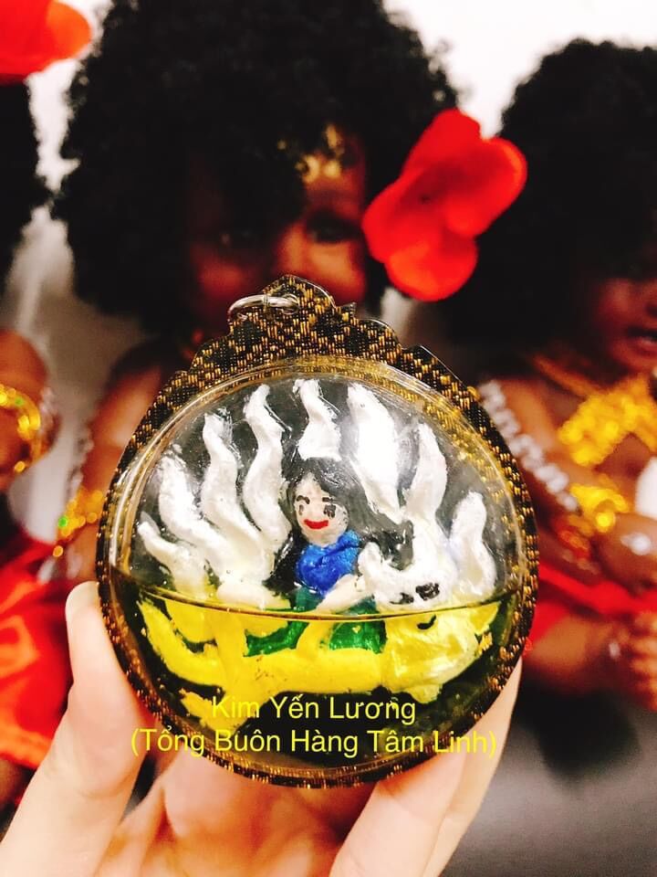 Arjan Krieng Krai Nine-Tailed Fox Pendant from Thailand