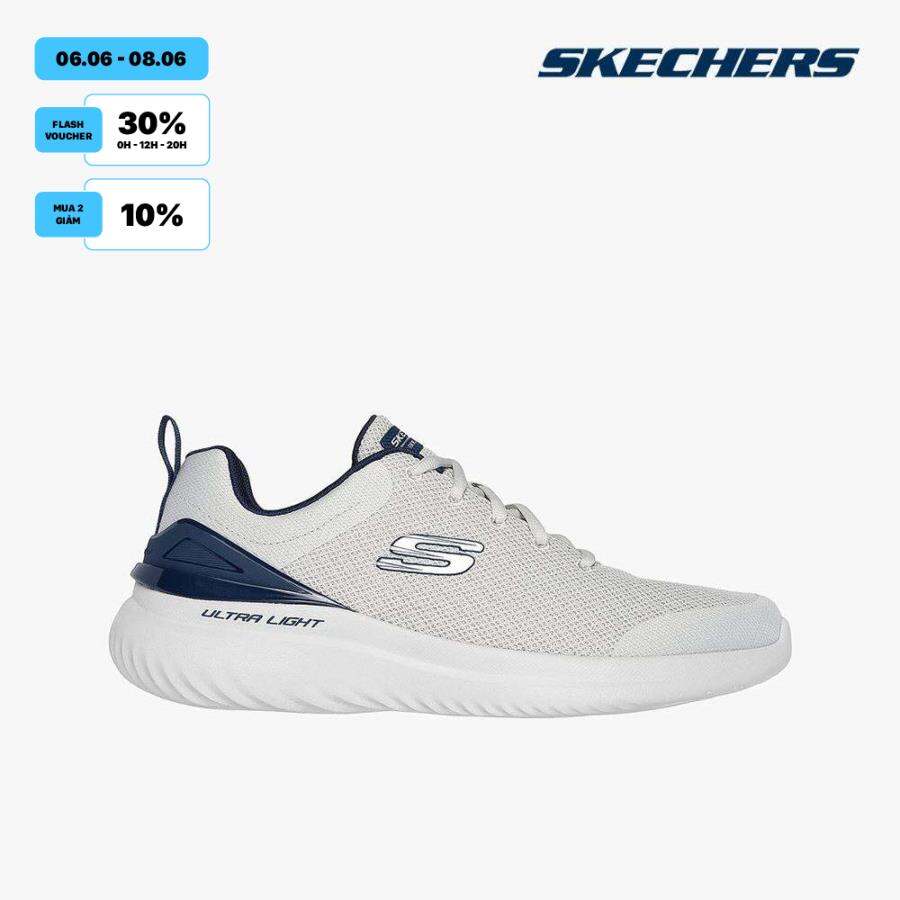 SKECHERS - Giày sneakers nam cổ thấp Sport Bounder 2.0 232670-OFNV