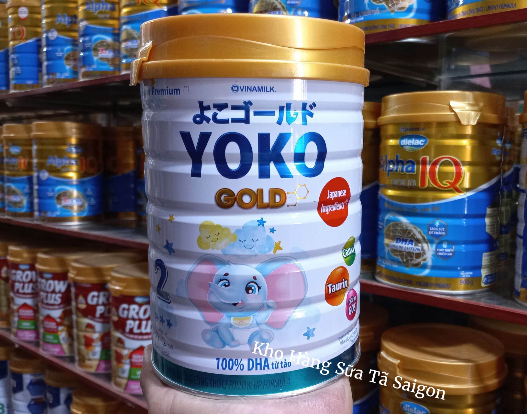 Sữa yoko gold , lon số 2- 850g , của vinamilk, date xa